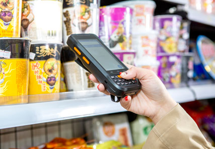 銷邦無線PDA助力超市盤點，超市盤點機盤點方法