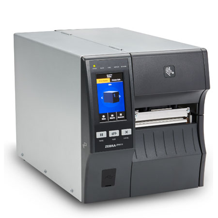 zebra斑馬ZT411 4英寸寬標準工業打印機