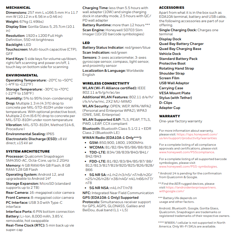 霍尼韋爾ScanPal EDA10A 10英寸平板電腦參數(shù).png